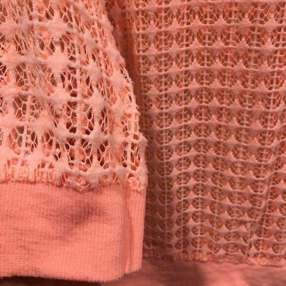 Atmosphere crochet coral top lightweight M10 swim cover up - Picture 2 of 5